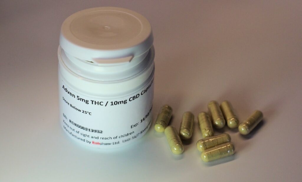 Photo Flaxseed capsules