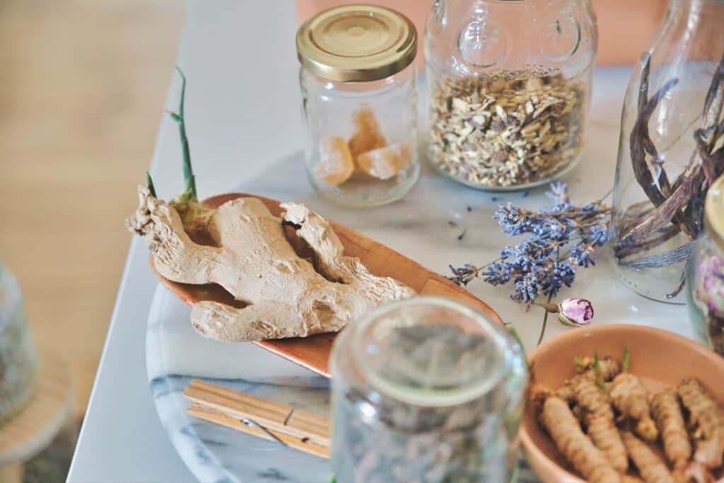 Photo Herbal supplement
