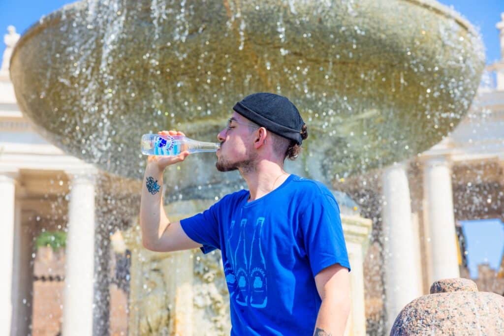Photo Electrolyte drink