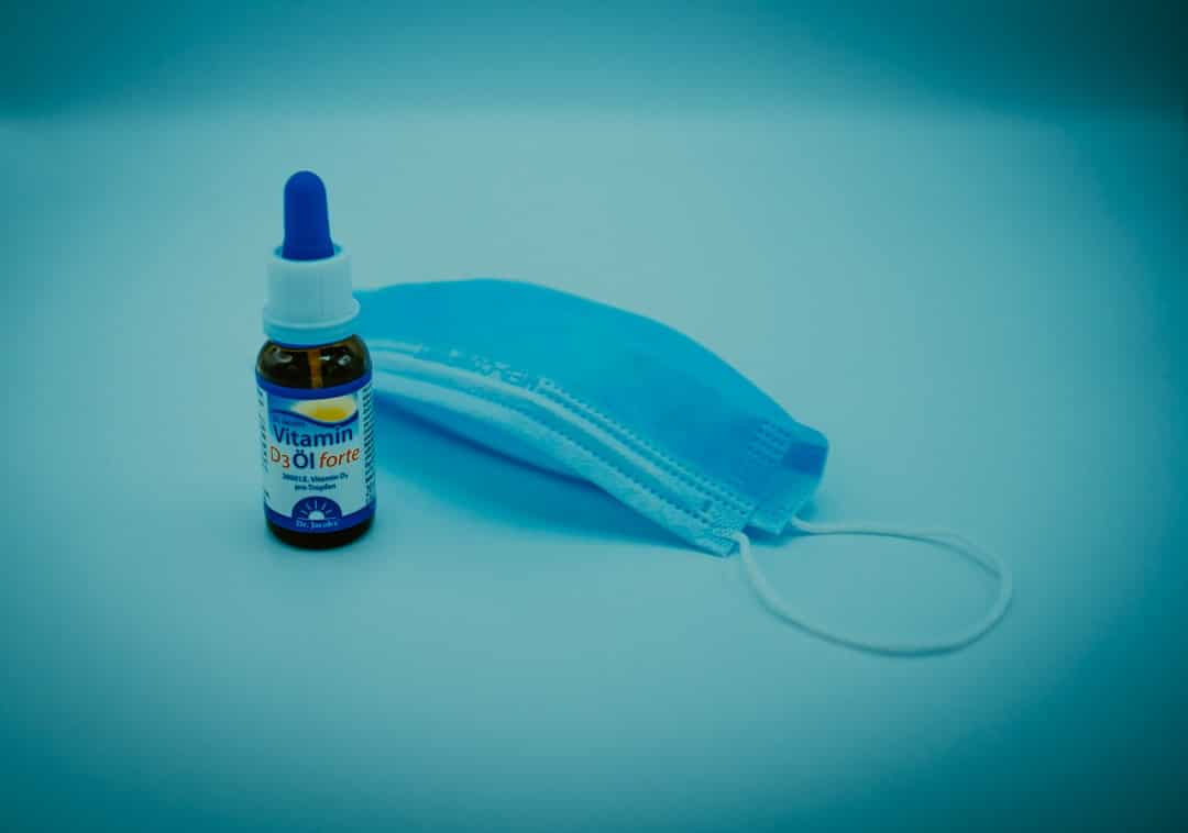 Photo Bottle of vitamins