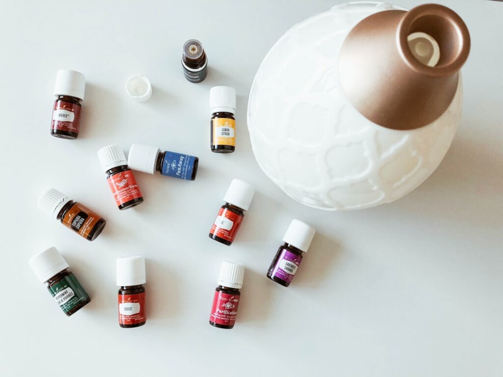 Photo Peppermint oil