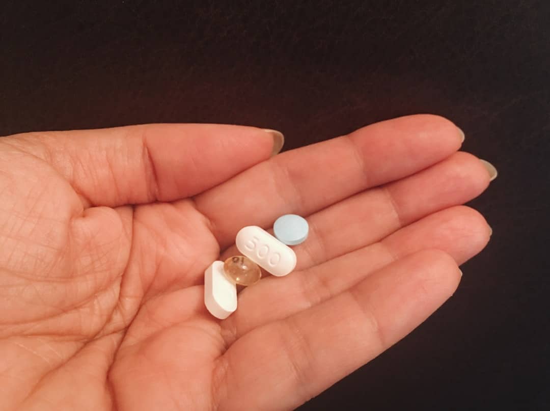 Photo Calcium tablets