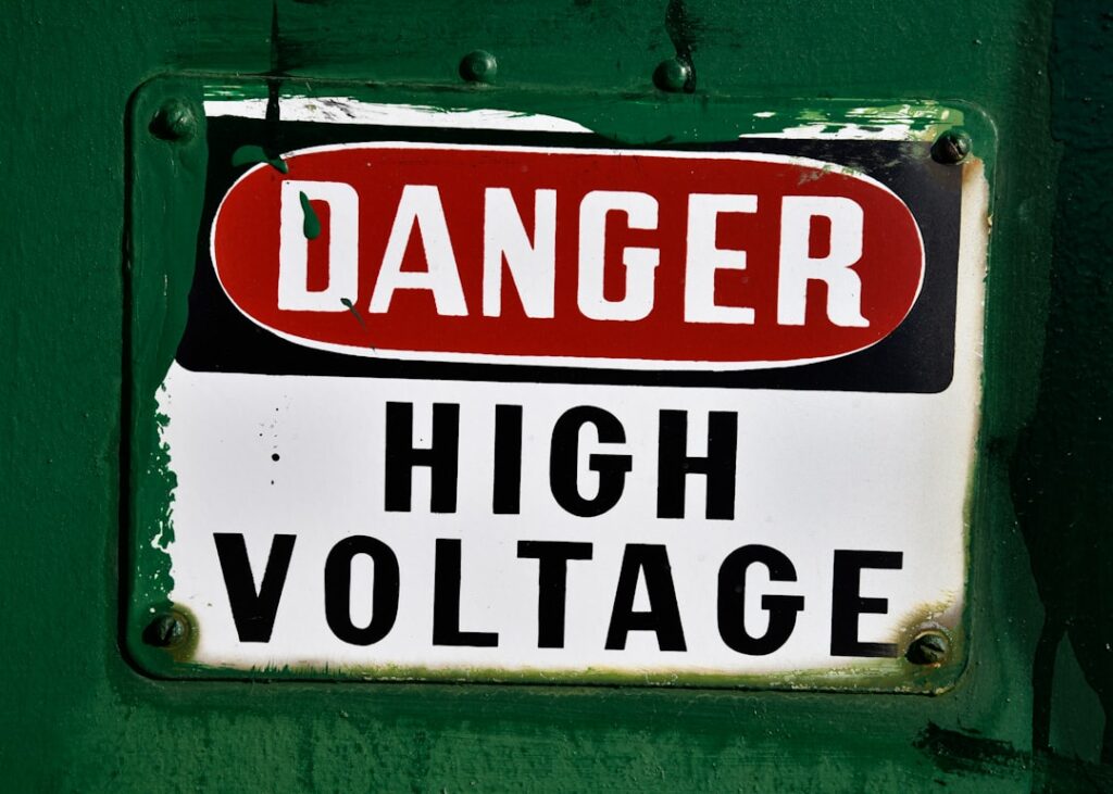 Photo Warning sign