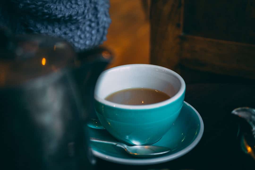 Photo Green tea cups