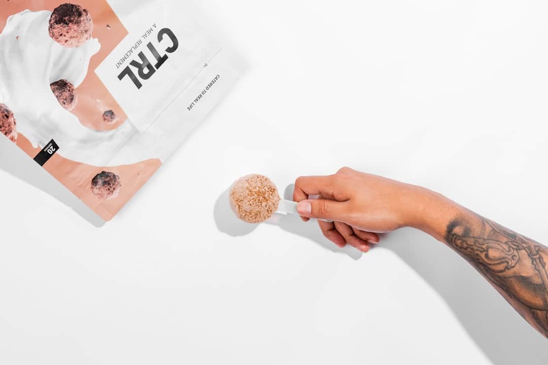 Photo Protein powder