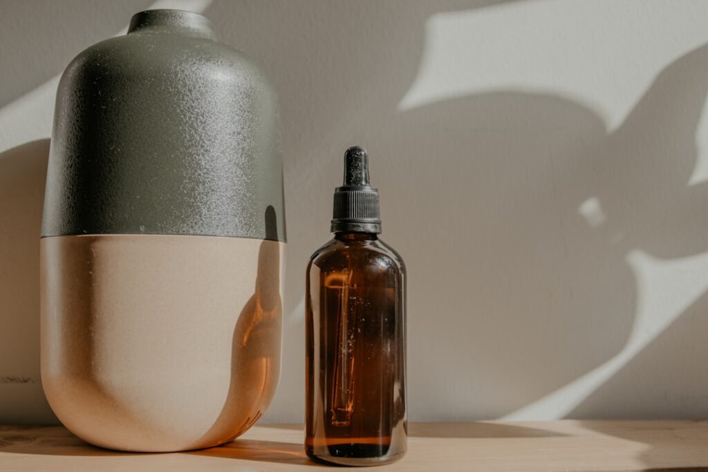 Photo Peppermint oil