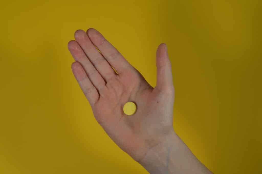 Photo Kidney-shaped pill
