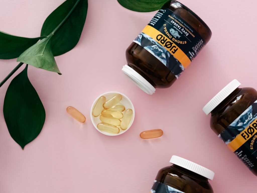 Photo Vitamin bottle