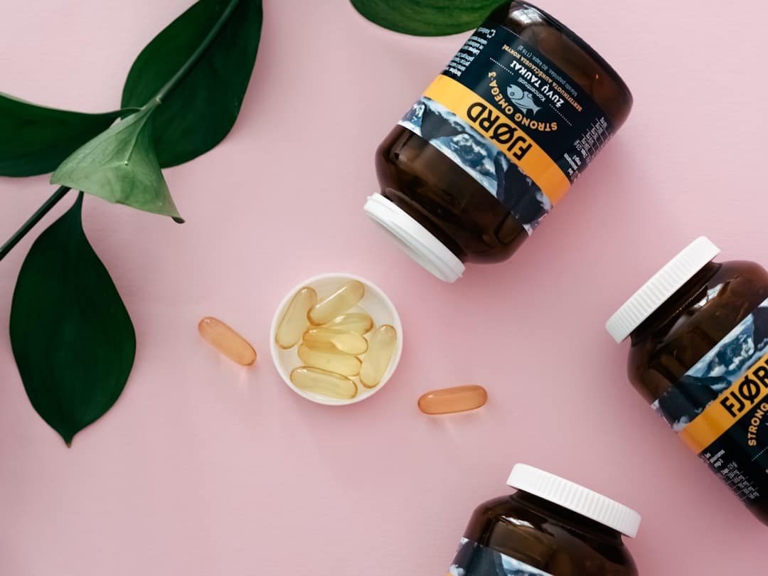 Photo Vitamin bottle