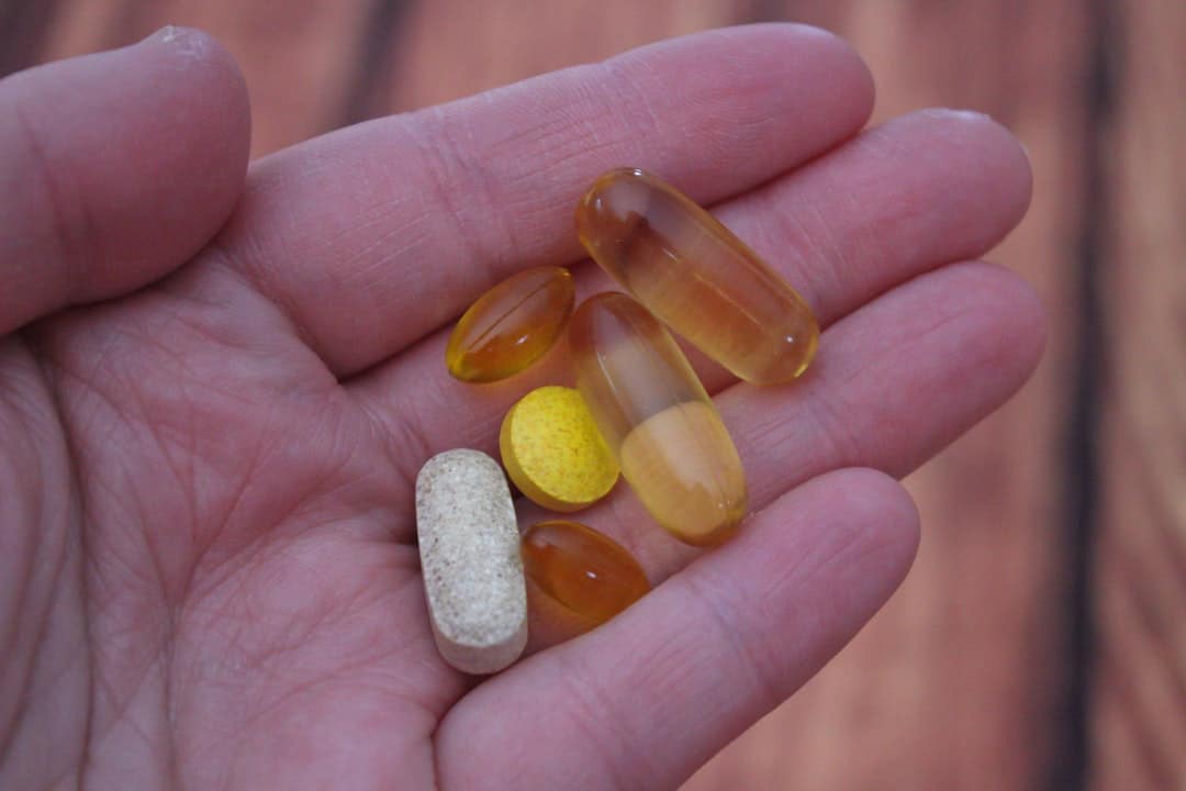 Photo Vitamin capsules
