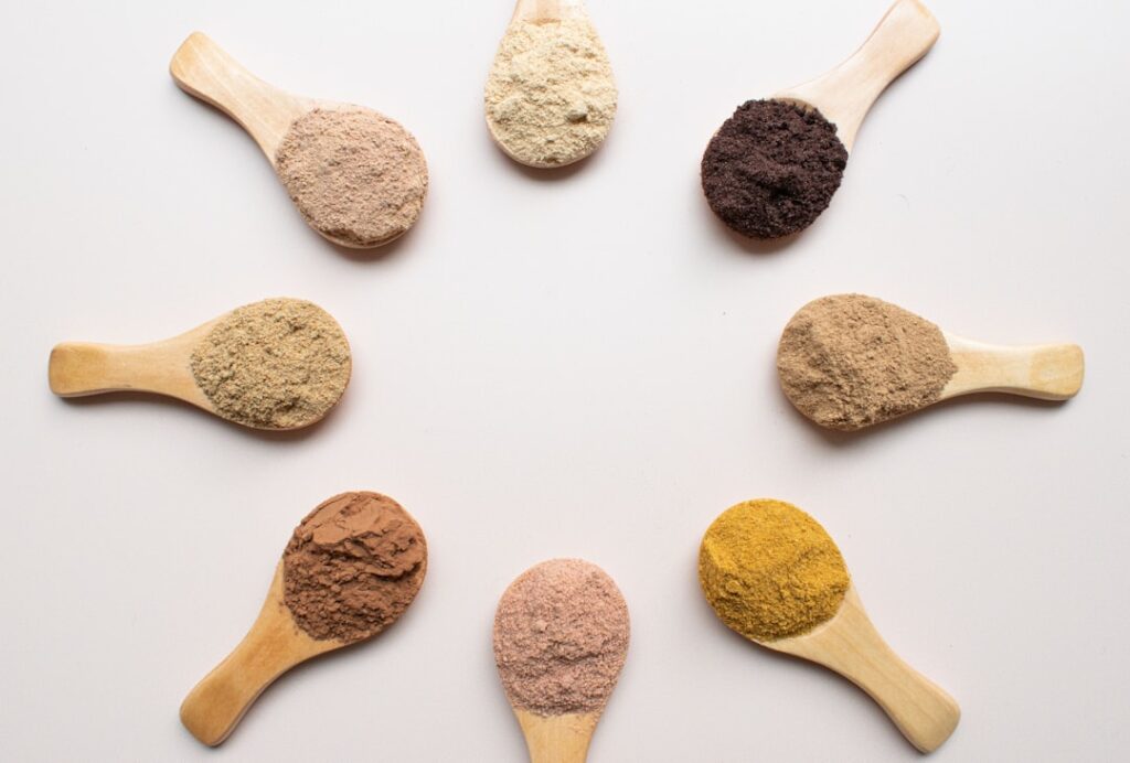 Photo Protein powder