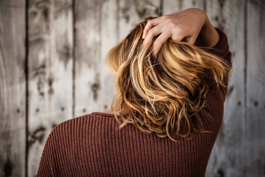 Photo Hair strands