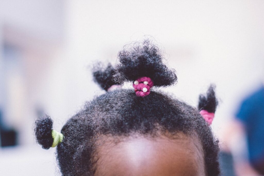 Photo Hair strands