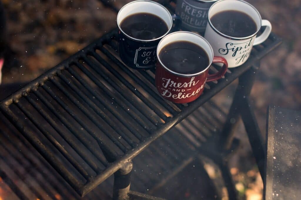 Photo Coffee & Dumbbells