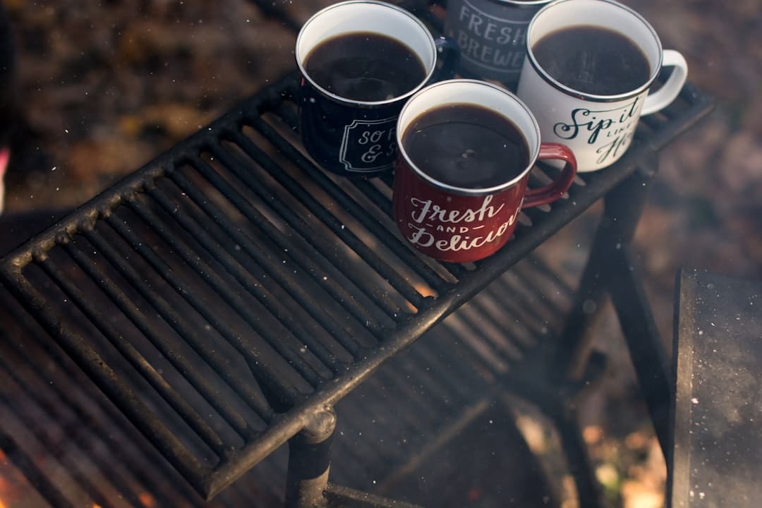 Photo Coffee & Dumbbells