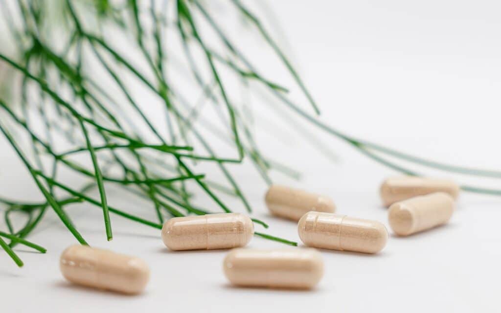 Photo Taurine capsules