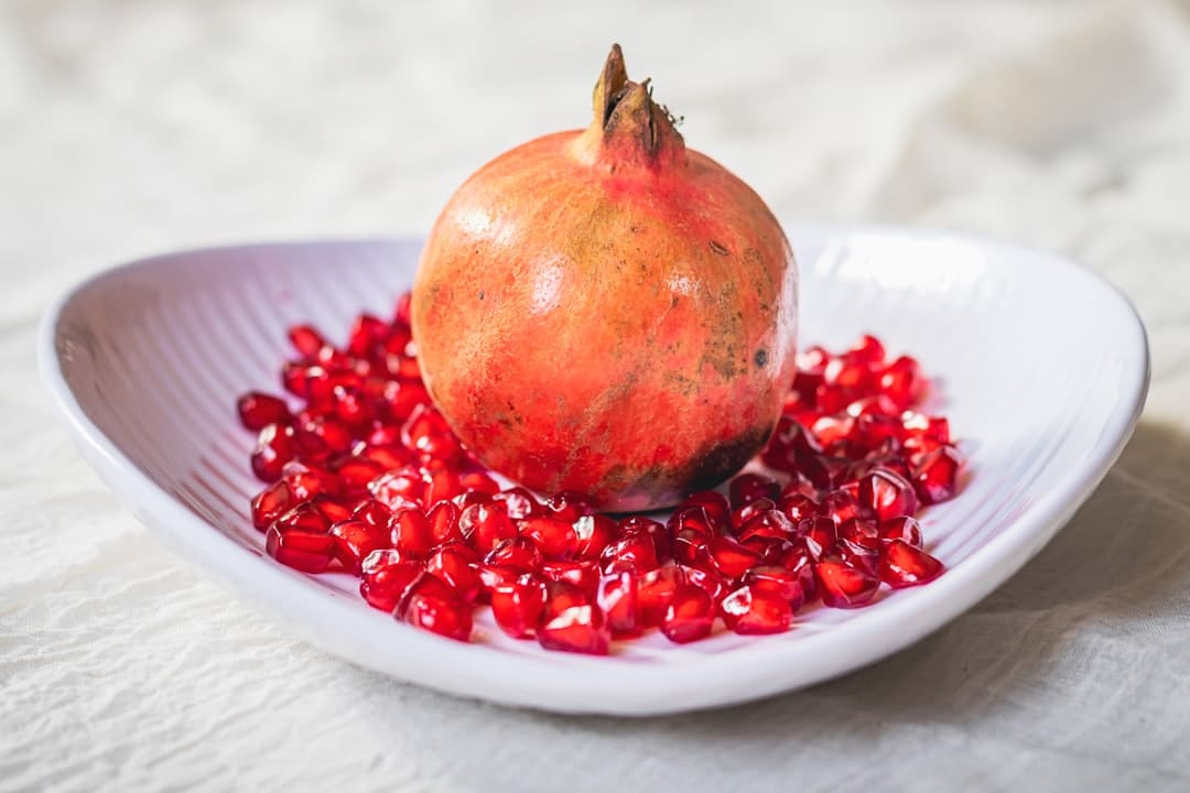 Photo Pomegranate capsules