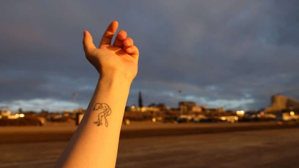 Photo Sunshine on skin