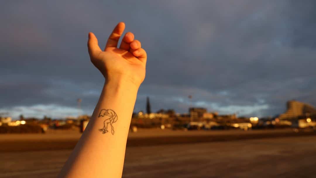 Photo Sunshine on skin