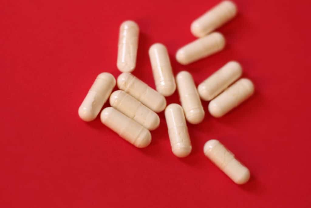 Photo Vitamin E capsule
