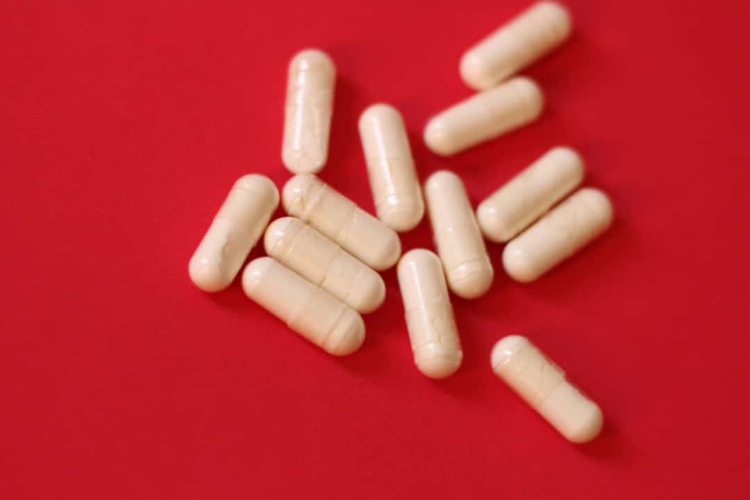 Photo Vitamin E capsule