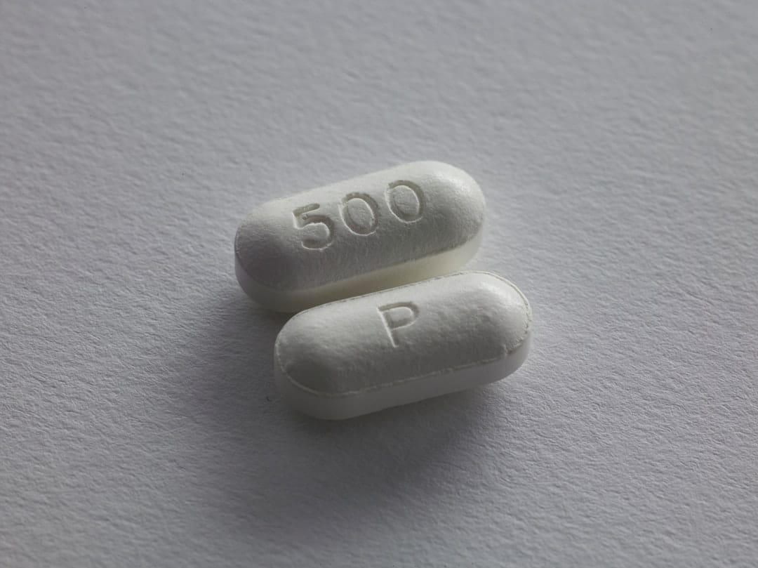 Photo Melatonin pills