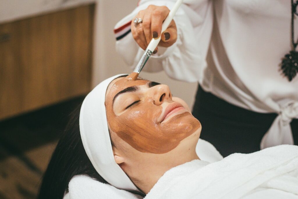 Photo Microcurrent facial