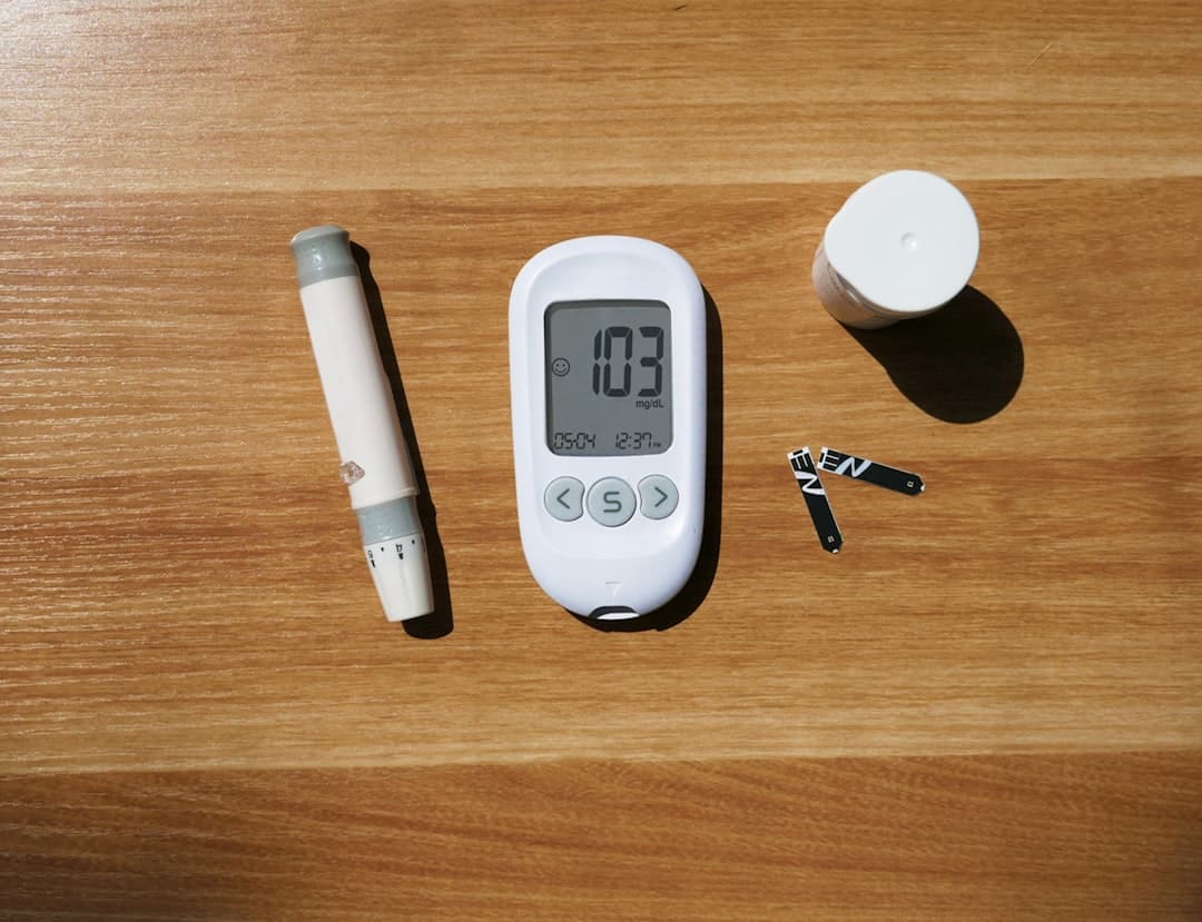 Photo Blood glucose monitor