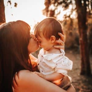 Photo Mother and child